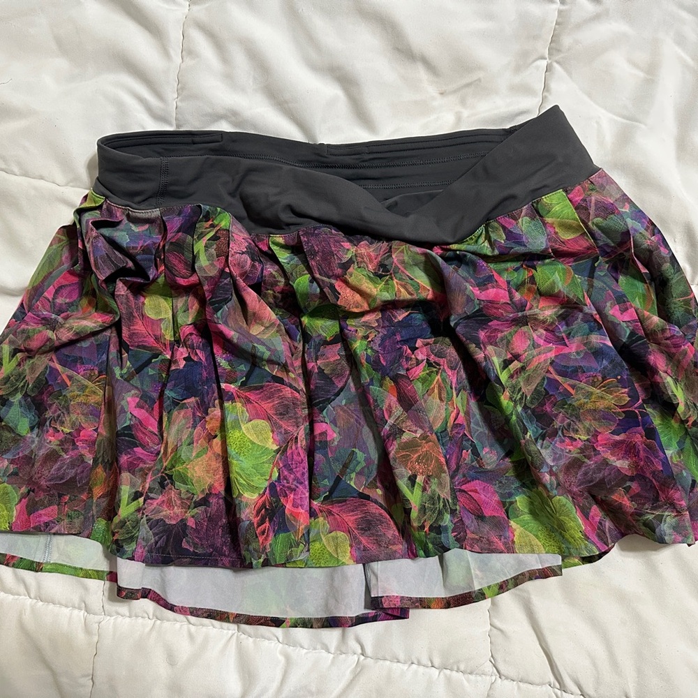 Lululemon Side-Pleat High Rise Tennis Skirt